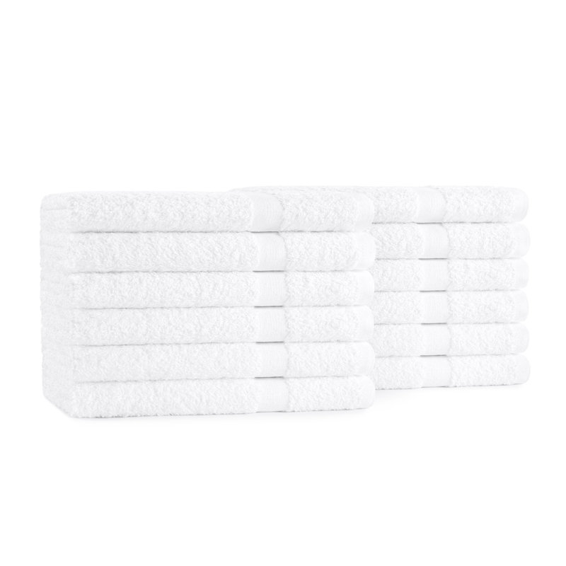 Admiral Hand Towel 16x27 White (12/Pack)
