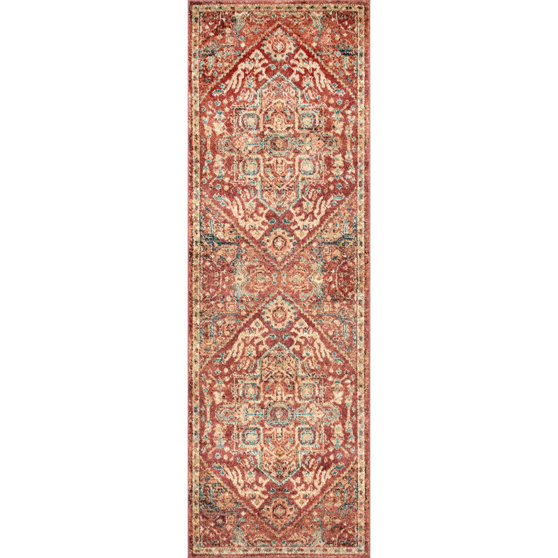 Penticton Oriental Indoor Rug, Runner 2'8" x 8'