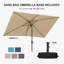 Parasol de table rectangulaire 6,5 'x 10'-670938863
