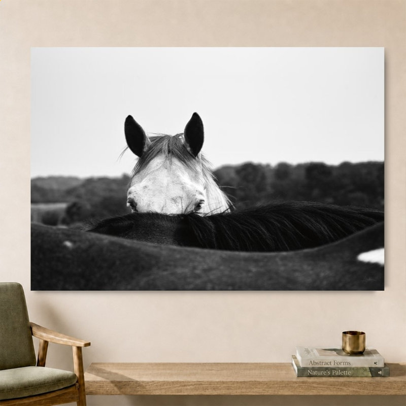 Flirt par Aledanda - Impression sur toile, 40" H x 60" W, Does Not Apply