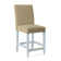 Manhattan Upholstered Counter Stool with Solid Wood Frame