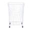Metal Deep Set Metal Mesh Laundry Basket Storage Cart with Wheels and Handles-62972726-62972722