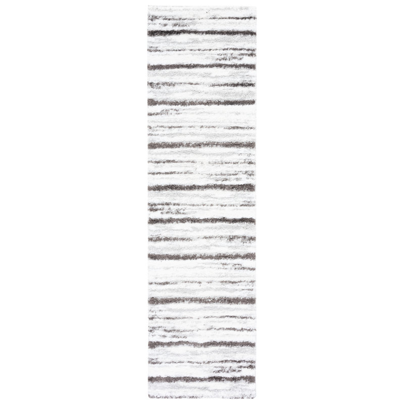 Tapis rayé Davyan Performance, Tapis de couloir 2 pi 3 po x 8 pi