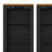 Curved Bookshelf Set Of 2, Modern Freestanding Tall Cabinet With Open Display Shelves And Anti-Tip Device-1452873399