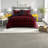 Hypoallergenic Plush Bedding Sets, Polyester Comforter For Rustic Home