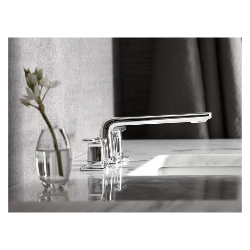 Per Se® Sink Faucet, Low Spout, Lever Handles, Chrome