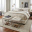 Repose-pieds rangement Lyndell