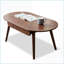 Table basse 100% en bois massif avec tiroirs pour le salon, facile à nettoyer et à assembler-1516700567