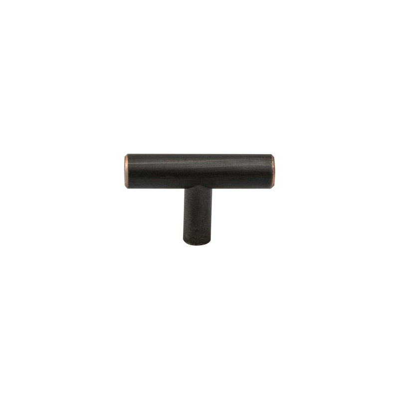 Oil Rubbed Bronze Dash T-Knob Cabinet Knob, Oil Rubbed Bronze