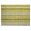 Tapis extérieur lavable antidérapant à rayures dorées 2 pi x 3 pi