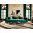 Washable Cognac Light Beige Striped Area Rug-1083014147