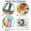Tortue sur la plage relaxante - salon d'art mural animal côtier-41817871-204228920