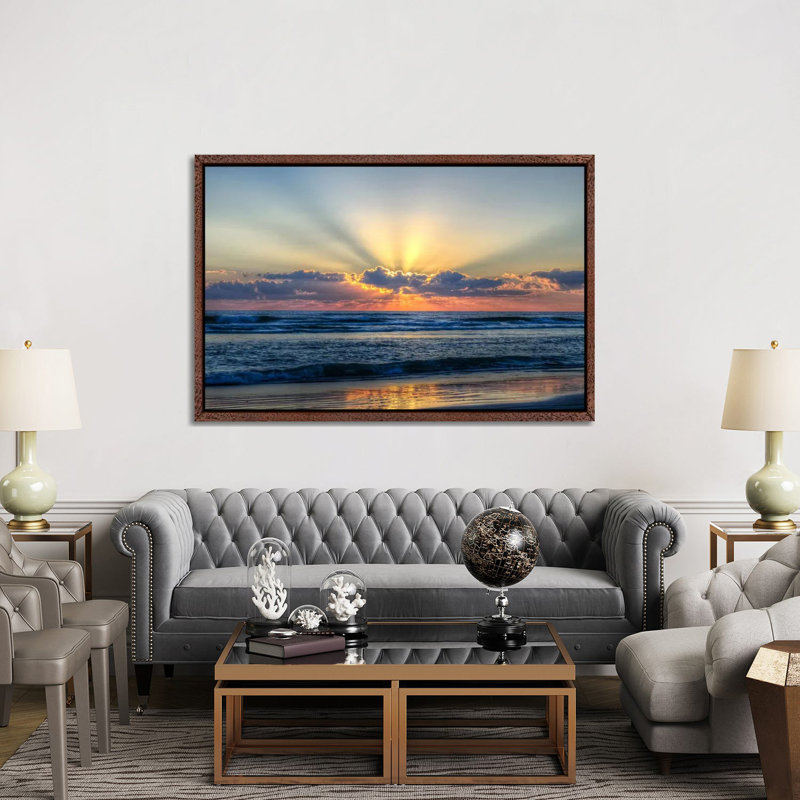 Chuck Burdick - Print on Canvas, 152.5 cm H x 101.5 cm W, Classic Wood Floater Framed