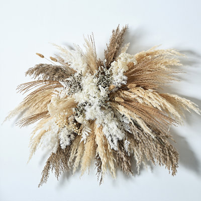 50-100cm XL Pampas Wall Decoration | Pampas Grass Mirror surround | Salon Decor | Wedding Decor | Pampas Salon Shop Arrangement |