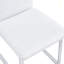 Chaise d'appoint blanche Lakeycha