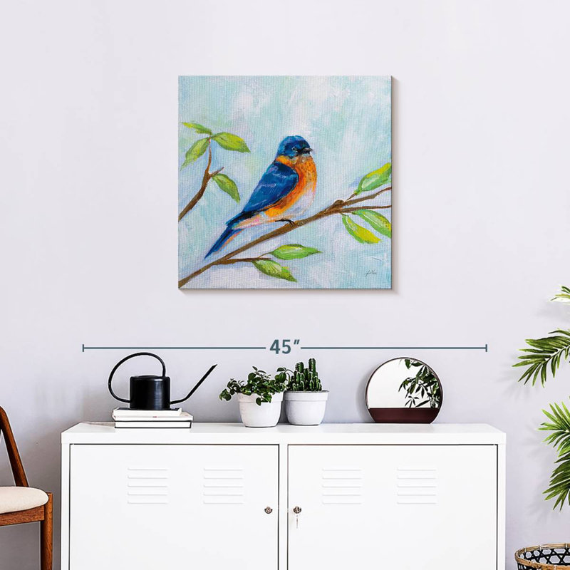 Bluebird On Branch
