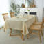 Nappe de décoration de marina en jacquard imperméable, épais, élégant et doux-36102815-36102806