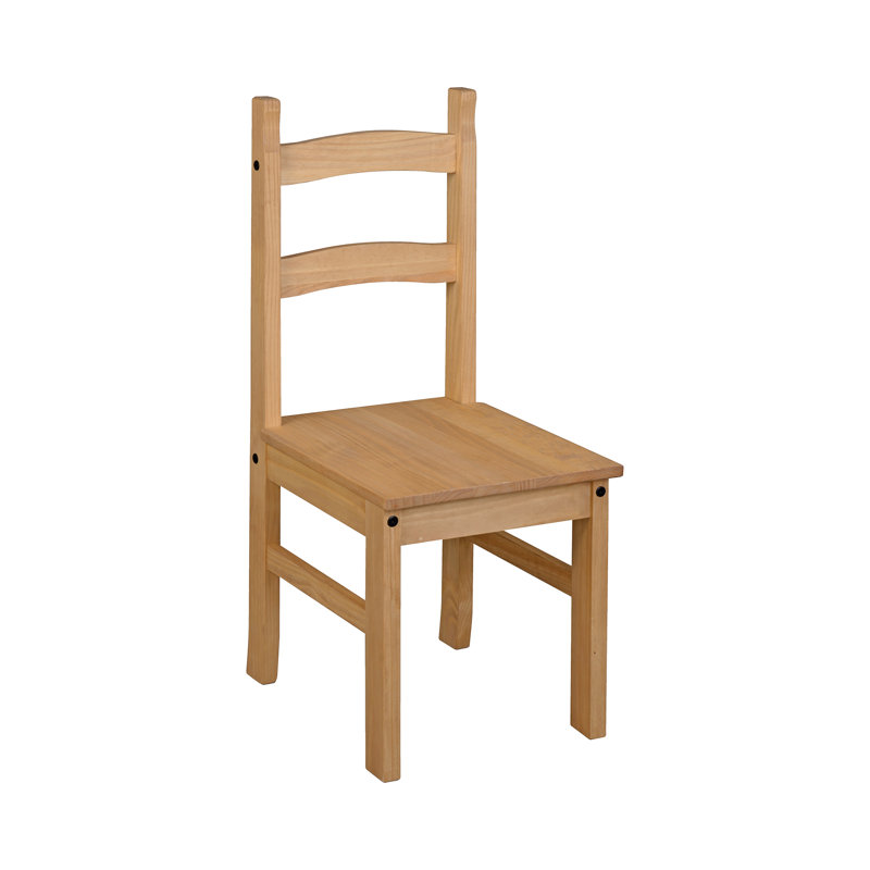 Choe PAIR of Solid Wood Corona design Dining or kitchen Chairs