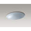 Whist Oval Glass Undermount Bathroom Sink-74516479