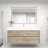 60" Wall Mounted Single Bathroom Vanity-71072246