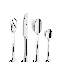 24-Piece 18/10 Stainless Steel Cutlery Set for 6 People