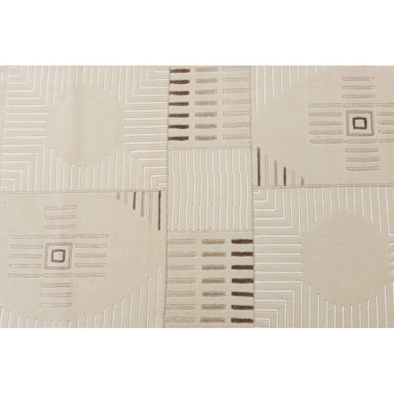 Tapis de couloir beige clair Iniguez