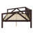 Wooden Daybed With Support Slat And Central Leg-1852197245