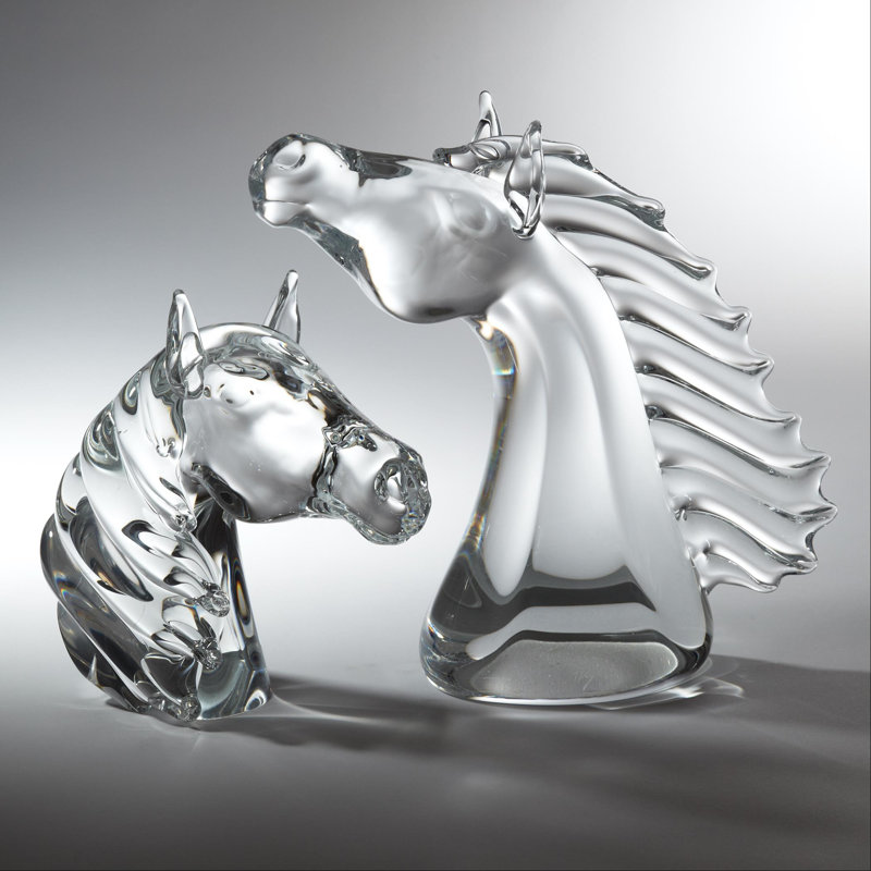 Thoroughbred Horse Head-Lg