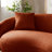 Yazgur 93.6" Curved Modern Upholstered Sofa-2139336431
