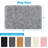 5 ft x 8 ft Soft Fluffy Area Rug,Plush Memory Foam Rug with Non-Slip Backing,Light Gray-1842490199-1842490197