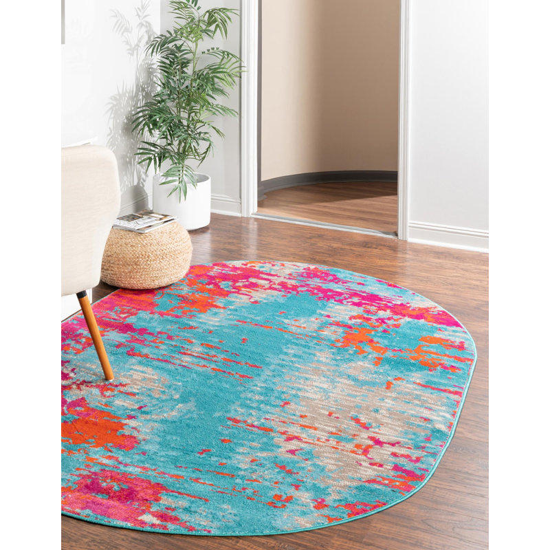 Tapis, Ovale 5 pi 3 po x 8 pi