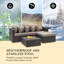 Blumfeldt 5 Seater Rattan Sofa Set