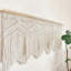 Rideau de porte en macramé l 52 po Boho