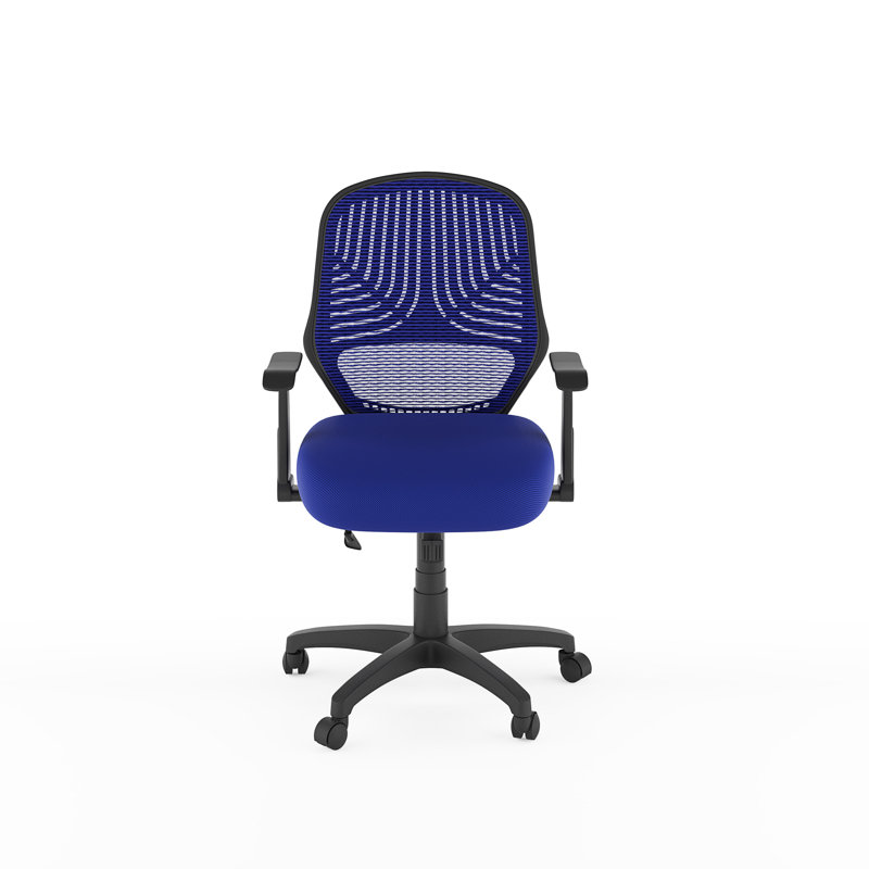 Chaise de travail en filet Myres, Bleu