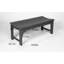 Banc en noir résistant aux intempéries, capacité de 500 lb, pour l'extérieur-1278785976