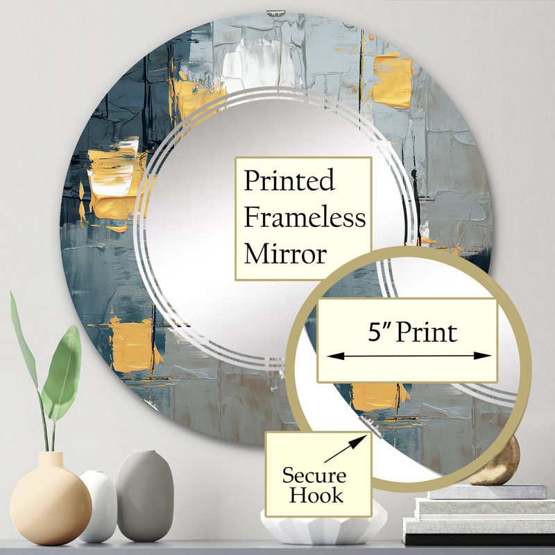 Miroir mural Zenica, 24 po x 24 po