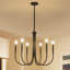 Lustre classique / traditionnel à 6 lumières à intensité variable Nyanna-2060733709
