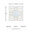 Miroir d'appoint Oceanal