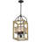 4 - Light Dimmable Lantern Square / Rectangle Chandelier