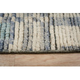 9x13 Gray Hand-Knotted Wool Deconstructed Geometry Tribal Modern Contemporary Carpet Rug