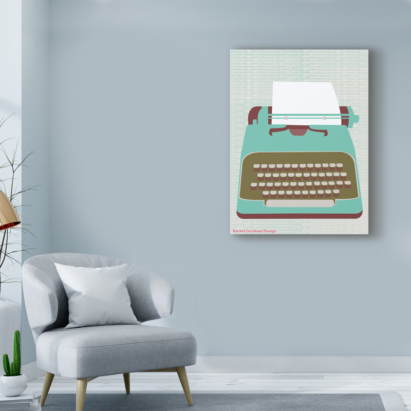 « type », art sur toile, H 32 po x l 24 po x P 2 po