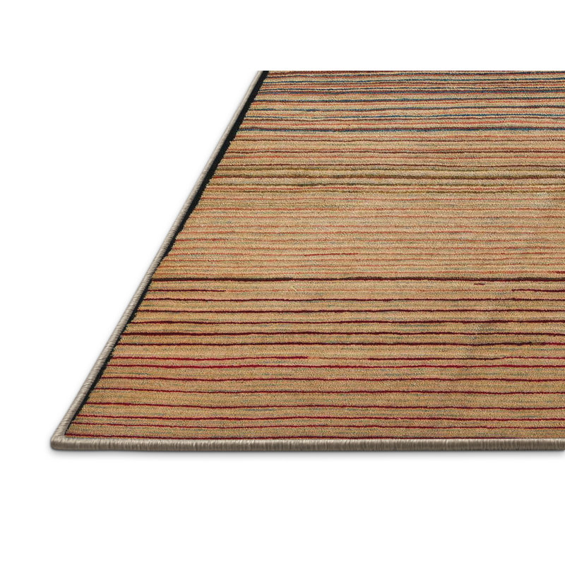 Tapis décoratif multicolore à motif abstrait, Rectangle 6 pi x 9 pi