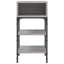 Dungall 35cm W Iron Bedside Table-1133635098