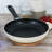 Oster Clairborne Round Nonstick Aluminum Frying Pan in Linen-98051385