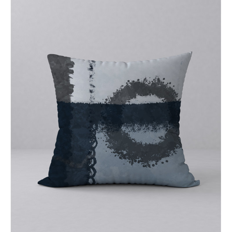 Housse de coussin décorative carrée subtile, H 18 po x l 18 po