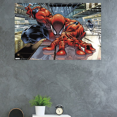 « spider-man- », impression sur papier