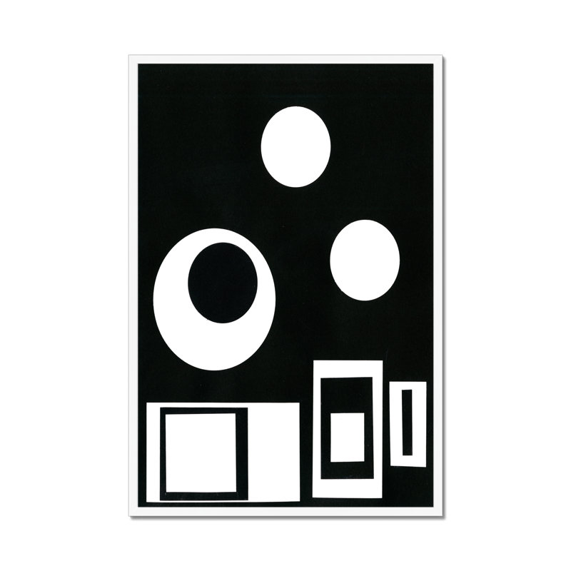 Prestige VI by Regina Moore - Print, White Framed Paper Print