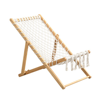 Deux sièges de salon en corde tissée à la main pour le balcon et le bord de la piscine, à double tressage, position réglable, 31,02 po de profondeur, 47,17 po de profondeur, utilisation extérieure de patio, structure, trois vitesses, 23,03 po de largeur