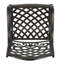 2 fauteuils, conception classique et pieds, structure en aluminium rouille, aspect élégant, l 26,31 po x P 21,82 po, H 35,39 po, chaise à assembler (2 pièces), motif floral à volutes complexes, fabrication spacieuse-121264436