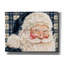  «Navy Plaid Santa» par Ashley Bradley, art mural sur toile-227365862